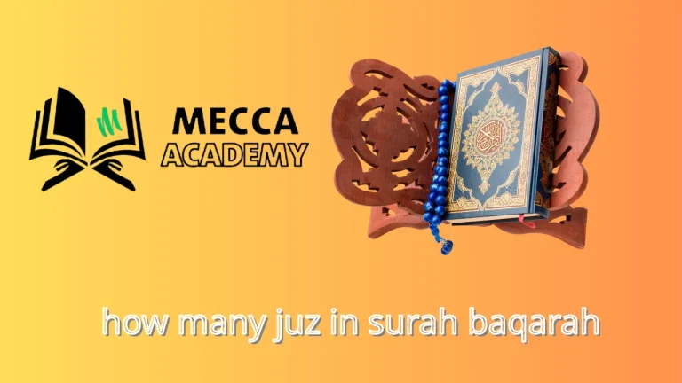 how many juz in surah baqarah